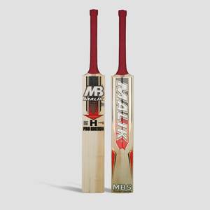 Nouvelle batte de cricket professionnelle en bois personnalisée Malik H Pro, en saule de qualité supérieure, pour balles dures – Fournisseurs - Product Image 1