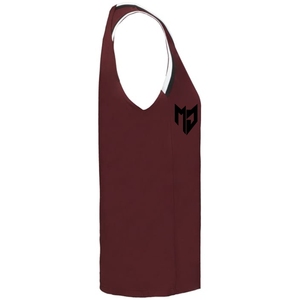 Maillot de sport sans manches pour femme, col en V, séchage rapide, gilet d'entraînement de basketball, haut athlétique léger - Product Image 3