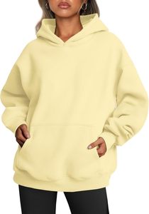 Sudadera con Capucha Oversize Rosa de Forro Polar 2026 al por Mayor, Unisex, Color Sólido, Diseño con Bolsillos, Manga Larga, Tejida, para Otoño, ODM OEM - Product Image 2