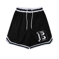 Pantalones Cortos de Malla Personalizables para Hombre, Ecológicos, de Secado Rápido, Cintura Elástica, Casuales de Verano, con Serigrafía, de Algodón/Poliéster