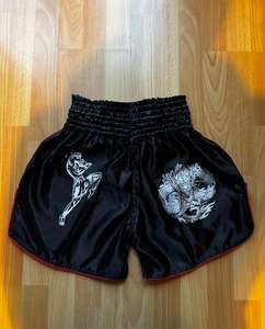 Pantalones Cortos Unisex para Entrenamiento de Muay Thai y Boxeo, de Poliéster Transpirable de Secado Rápido, Modernos y con Personalidad, para Artes Marciales - Product Image 6