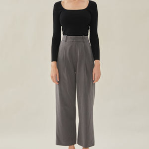 Pantalones Deportivos Casuales de Pierna Ancha con Efecto Desgastado, Pantalones Cargo Personalizados para Deportes al Aire Libre, Pantalones Anchos para Mujer - Product Image 5