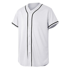 Uniforme de baseball unisexe en gros, conception personnalisée gratuite, maillot de baseball respirant, taille plus - Product Image 1