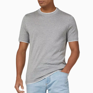 Camiseta Deportiva Esencial para Hombre, Transpirable, Ligera, Textil Flexible, Ajuste para Entrenamiento, Ropa Deportiva, Colores Personalizados - Product Image 5