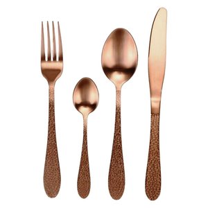 Elegante Juego de Cubiertos de Oro Rosa con Acabado Espejo, Resistentes al Óxido, para Bodas, Cenas, Hogar, Restaurantes, Hoteles y Banquetes - Product Image 5