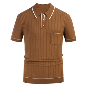เสื้อโปโลถักคุณภาพสูง ออกแบบตามสั่ง สร้างแบรนด์ของคุณเอง โรงงานผลิตขายส่งในปากีสถาน - Product Image 2