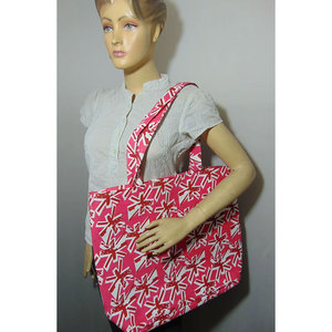 High Quality Cotton <b>Beach</b> <b>Bag</b> with Unique <b>UK</b> Print Pattern Premium Durable Lightweight Reusable Tote for Travel Shopping - Product Image 2