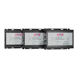 Dispositif de protection contre les surtensions RJ45 100 Mbps Cat5 Ethernet, module de données réseau PoE 24 V intégré, protection contre la foudre LAN, CCTV - Product Image 2