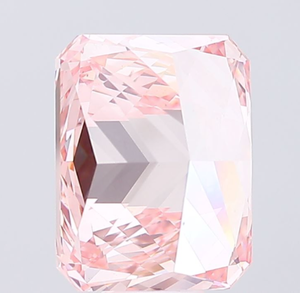 Diamante Cultivado en Laboratorio con Certificación IGI, Corte Radiante de 12.02 CT, Color Rosa Intenso Fantasía, Claridad VS2, ROYAL GEMS para Joyería 651441682 - Product Image 3