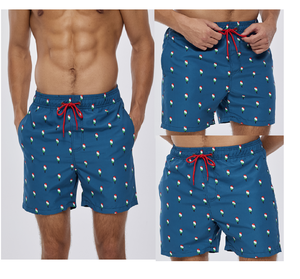 Shorts décontractés pour hommes en coton 100% respirant, dernières tendances, shorts décontractés confortables pour hommes - Product Image 1