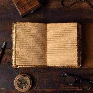 Eco Friendly Genuine Leather <b>Journal</b> Handmade Deckle Edge Paper Blank Vintage Spell Book <b>Writing</b> Diary Sketchbook Office School - Product Image 5