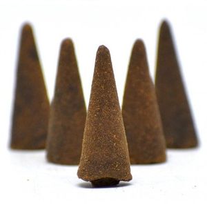 ORGANIC ALOESWOOD BACKFLOW <b>INCENSE</b> <b>CONES</b> FOR HOME DECOR - Product Image 2