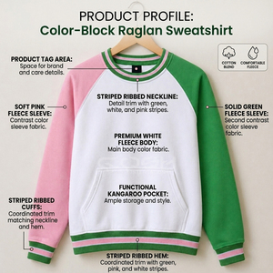 Sudadera Cosh International con Bordado Griego para Mujer, Personalizada, Cuello Redondo |   Sudaderas de Felpa de Algodón Bordadas para Mujer, Estilo Sorority - Product Image 6