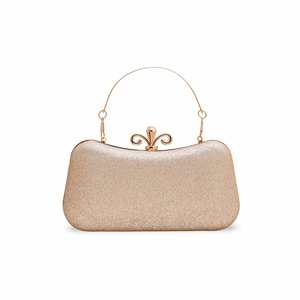 Pochette de soirée nuptiale dorée P15564 - Product Image 1