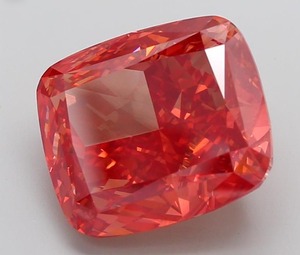 Pierre précieuse naturelle de luxe, diamant rouge de 20,21 carats, qualité VVS2, couleur vive et fantaisie, bijou de collection - Product Image 1