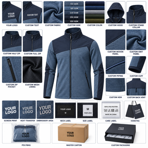 Chaqueta de entrenamiento transpirable con cremallera completa, chaqueta de calentamiento, poliéster y elastano, proveedor de ropa deportiva con logotipo personalizado, suministro al por mayor - Product Image 6