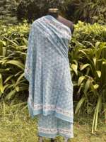 Sarung Pantai Wanita Katun Cetak Tangan Motif Paisley Warna-warni, Seksi, Cepat Kering, Anti-UV, Cocok untuk Musim Panas