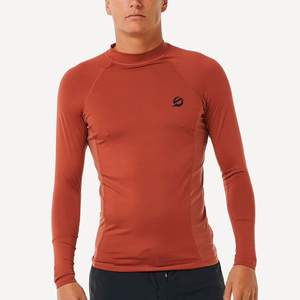 Rashguard à manches longues pour homme, couleur personnalisée, séchage rapide, sans couture, antibactérien, Spandex/Polyester, haute qualité - Product Image 6
