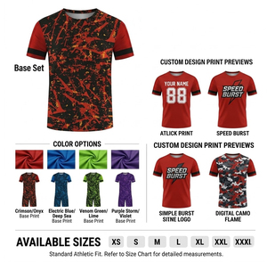 Conjunto Deportivo de Verano Ligero de Camiseta y Pantalones Cortos de Secado Rápido con Estampado de Mármol Abstracto |   Proveedor de Trajes Deportivos Transpirables - Product Image 2