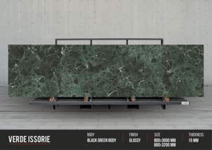 Dalles de porcelaine 80x240 80x300 80x320 aspect marbre, finition polie mate, épaisseur 9mm 12mm, GVT PGVT, émaillées, vitrifiées, pour sol - Product Image 6