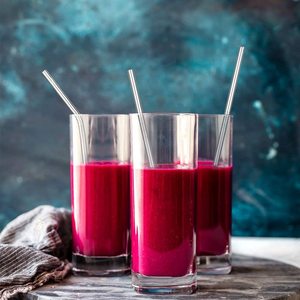 Set de Pajitas Reutilizables de Acero Inoxidable para Bebidas, Jugos, Smoothies y Cócteles, Duraderas, Ecológicas y Portátiles, Venta Directa - Product Image 1