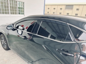 แผ่นบังแดดหน้าต่าง HIC สำหรับ Lexus NX (แบบ OEM พร้อมขอบโครเมียมสแตนเลส) รุ่นปี 21 เป็นต้นไป - Product Image 3