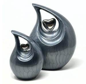 Urnas de Cremación AHO con Acabado Verde Antiguo en Forma de Lágrima para Cenizas Funerarias, 200 Pulgadas Cúbicas, Ecológicas, Duraderas, 3 Años de Garantía - Product Image 6