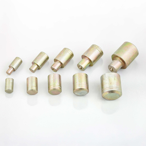 Charnières de porte contemporaines en acier poli, diamètre extérieur 30 mm, barillet de 5 pouces, épaisseur 1 mm, angle d'ouverture réglable à 180 degrés - Product Image 2