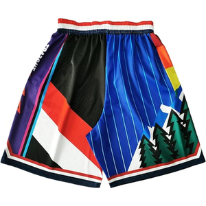Shorts de sport décontractés pour hommes en toile respirante à séchage rapide, style hip-hop, 100 % coton, vente en gros - Product Image 2