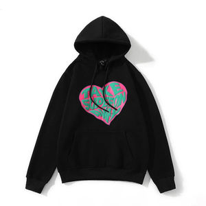 Sweat à capuche court unisexe en coton épais 100 %, personnalisable avec impression en relief et broderie, couleur unie, vente en gros - Product Image 6