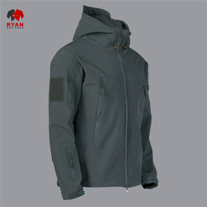 Chaqueta Softshell de Diseño Personalizado Ryan Pro Gear para Hombre con Cierre de Cremallera y Diseño de Bolsillo con Logotipo Personalizado - Product Image 2