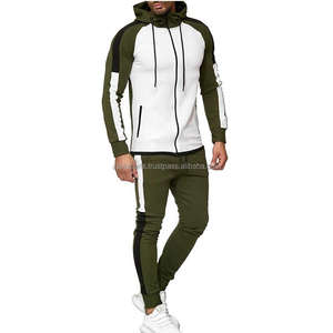 Conjunto Deportivo Transpirable Personalizado para Entrenamiento Atlético, Ropa Deportiva para Hombre con Capucha, Chándal para Gimnasio, Correr, Ejercicio - Product Image 1
