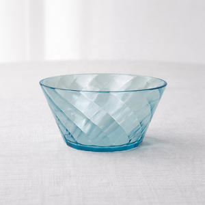 Bol de service en plastique acrylique de couleur personnalisée pour le stockage des collations, l'affichage des salades et des fruits - Product Image 1