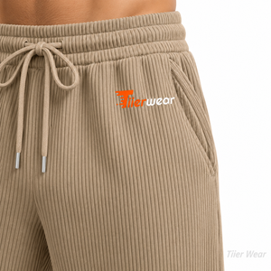 กางเกงจ็อกเกอร์ผู้ชายทรงหลวม ผ้าฝ้ายฟลีซ 420 GSM สวมใส่สบาย สไตล์ลำลอง สตรีทแวร์ กางเกงวอร์ม เอวยางยืด เหมาะสำหรับออกกำลังกายและเล่นกีฬา - Product Image 5