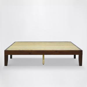 Vente en gros OEM/ODM cadre de lits en bois d'acacia massif mobilier de chambre à coucher style minimaliste lit plate-forme queen size fabriqué au Vietnam - Product Image 1