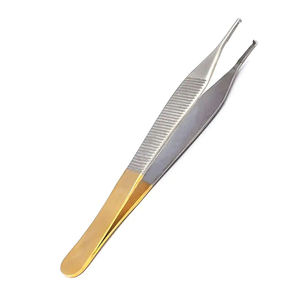 High Quality 4.75" Stainless Steel Manual Instrument-Adson Tissue Forceps Class I Blush Surgical 1 Year Warranty <b>Model</b> - Product Image 5