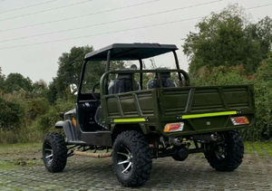 รถบั๊กกี้ 4 ที่นั่ง ได้รับการรับรองมาตรฐาน CE ขับเคลื่อน 4 ล้อ ATV 4x4 เครื่องยนต์เบนซิน 200cc 300cc 1000cc 351-450 แรงม้า สีสั่งทำได้ UTV สำหรับผู้ใหญ่ - Product Image 3
