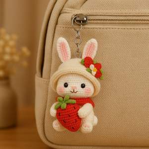 Adorable Muñeco de Peluche Amigurumi Hecho a Mano, Relleno de Algodón, con Hilo de Poliéster - Product Image 2