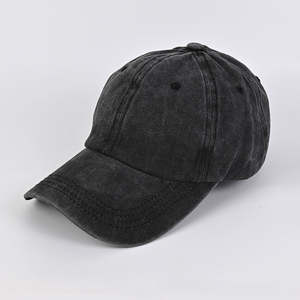 Gorra de Béisbol Personalizada de Alta Calidad para Mujer, Bordada, de Perfil Bajo, de Sarga de Algodón, Lisa, Desgastada, con Logotipo - Product Image 4