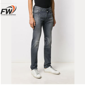 Pantalon en jean OEM personnalisé style urbain, prix raisonnable, vente chaude, taille adulte, faible MOQ - Product Image 1