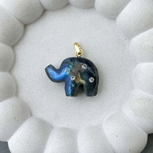 Natural Rose Quartz Elephant Pendant Rose Gold Plated Hand Carved Pink Gemstone <b>Animal</b> Charm Healing <b>Crystal</b> Totem Jewelry - Product Image 3
