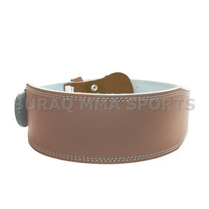 เข็มขัดยกน้ำหนักสำหรับการฝึกซ้อมในยิม เข็มขัดพยุงรับน้ำหนักสำหรับมืออาชีพ โดย BURAQ MMA SPORTS - Product Image 3