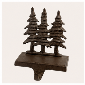 High Quality Vintage Cast Iron Christmas Tree <b>Stocking</b> <b>Holder</b> Heavy Duty Metal Mantel Hook For Holiday Fireplace Decorative Hook - Product Image 3