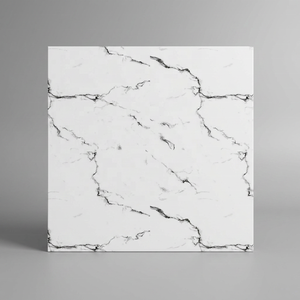 Offre Spéciale 400x400 Carrara blanc mat Surface émaillée Porcelanto carreaux de sol pour sol Standard blanc marbre carreaux de céramique 40x40 - Product Image 4