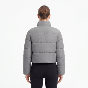 Chaqueta de Invierno para Mujer, Talla Grande, Acolchada, con Cierre, Ecológica, Transpirable, Holgada - Product Image 3