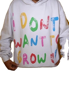 Sudadera con capucha con estampado de letras Y2K informal de calle alta para hombre, sudadera de Otoño de gran tamaño, pulóver, estilo Harajuku, informal para parejas - Product Image 4