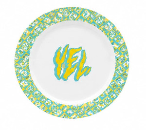 Assiettes à compartiments en mélamine fantaisie pour les fêtes - Plats longs durables pour les hôtels - Product Image 3