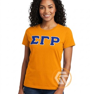 Camiseta Casual de Verano para Mujer, Transpirable, Anti-UV, de Secado Rápido, Ecológica, de la Hermandad Sigma Gamma Rho, GREEK TREASURES, al por Mayor - Product Image 4
