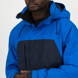 Veste de ski pour homme, veste d'extérieur chaude pour l'hiver, veste de montagne, coupe-vent, imperméable, en polyester, pour adultes - Product Image 5