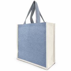 Sac fourre-tout promotionnel en coton recyclé laminé 140 GSM pour événements, expositions, cadeaux promotionnels, logo personnalisé, vente en gros, OEM - Product Image 4